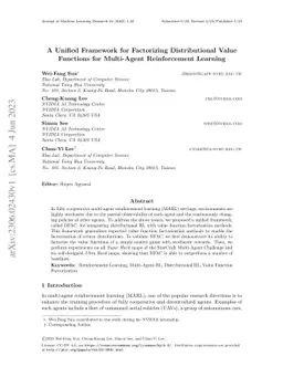 A Unified Framework for Factorizing Distributional Value Functions for
  Multi-Agent Reinforcement Learning