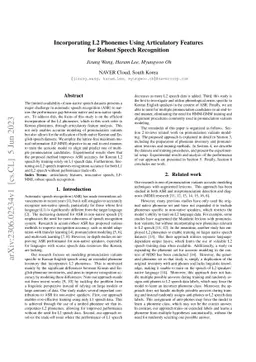Incorporating L2 Phonemes Using Articulatory Features for Robust Speech
  Recognition