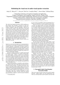 Rethinking the visual cues in audio-visual speaker extraction