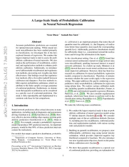 A Large-Scale Study of Probabilistic Calibration in Neural Network
  Regression
