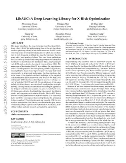 LibAUC: A Deep Learning Library for X-Risk Optimization