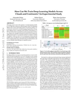 How Can We Train Deep Learning Models Across Clouds and Continents? An
  Experimental Study