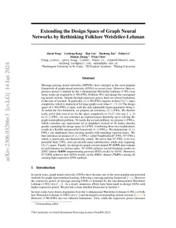 Extending the Design Space of Graph Neural Networks by Rethinking
  Folklore Weisfeiler-Lehman