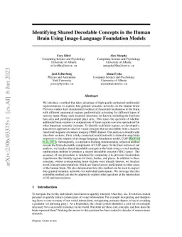 Identifying Shared Decodable Concepts in the Human Brain Using
  Image-Language Foundation Models