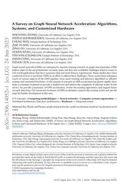 A Survey on Graph Neural Network Acceleration: Algorithms, Systems, and
  Customized Hardware