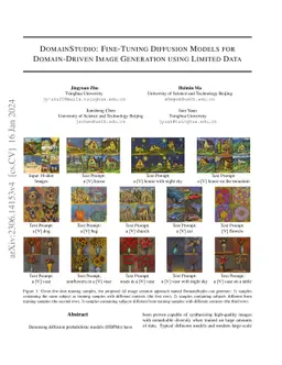 DomainStudio: Fine-Tuning Diffusion Models for Domain-Driven Image
  Generation using Limited Data