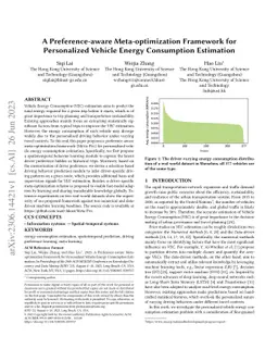 A Preference-aware Meta-optimization Framework for Personalized Vehicle
  Energy Consumption Estimation