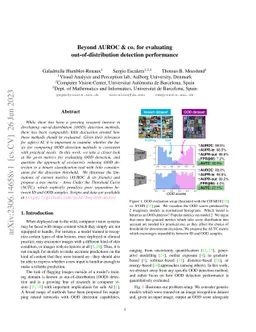 Beyond AUROC & co. for evaluating out-of-distribution detection
  performance