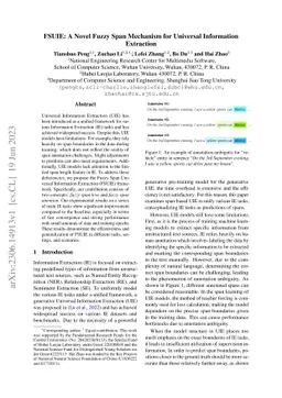FSUIE: A Novel Fuzzy Span Mechanism for Universal Information Extraction
