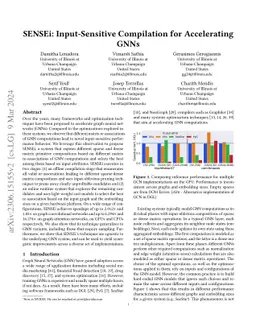 SENSEi: Input-Sensitive Compilation for Accelerating GNNs
