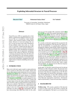 Exploiting Inferential Structure in Neural Processes