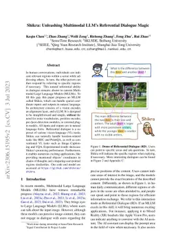 Shikra: Unleashing Multimodal LLM's Referential Dialogue Magic