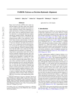 FAIRER: Fairness as Decision Rationale Alignment