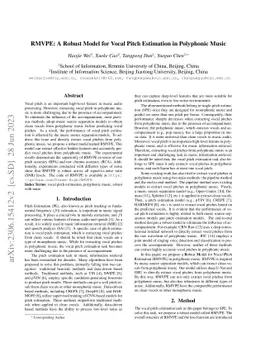 RMVPE: A Robust Model for Vocal Pitch Estimation in Polyphonic Music