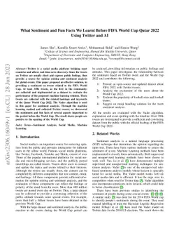 What Sentiment and Fun Facts We Learnt Before FIFA World Cup Qatar 2022
  Using Twitter and AI