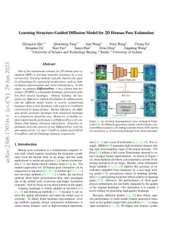 Learning Structure-Guided Diffusion Model for 2D Human Pose Estimation
