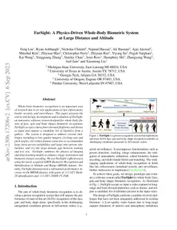 FarSight: A Physics-Driven Whole-Body Biometric System at Large Distance
  and Altitude