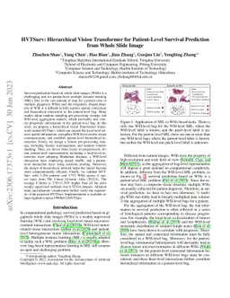 HVTSurv: Hierarchical Vision Transformer for Patient-Level Survival
  Prediction from Whole Slide Image