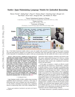 Statler: State-Maintaining Language Models for Embodied Reasoning