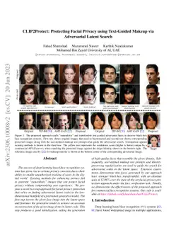 CLIP2Protect: Protecting Facial Privacy using Text-Guided Makeup via
  Adversarial Latent Search
