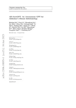 AD-AutoGPT: An Autonomous GPT for Alzheimer's Disease Infodemiology