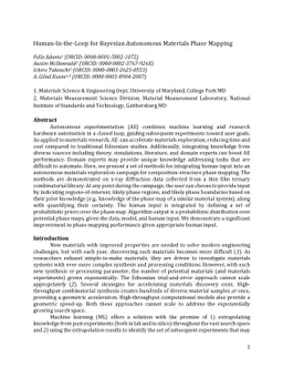 Human-In-the-Loop for Bayesian Autonomous Materials Phase Mapping
