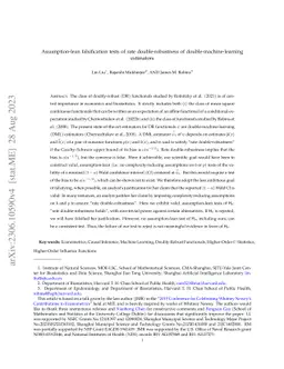 Assumption-lean falsification tests of rate double-robustness of
  double-machine-learning estimators