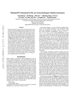 MotionGPT: Finetuned LLMs Are General-Purpose Motion Generators