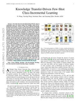Knowledge Transfer-Driven Few-Shot Class-Incremental Learning