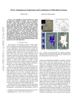 SEAL: Simultaneous Exploration and Localization in Multi-Robot Systems