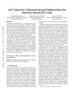 ACC Saturator: Automatic Kernel Optimization for Directive-Based GPU
  Code
