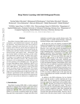 Deep Metric Learning with Soft Orthogonal Proxies