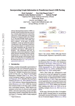 Incorporating Graph Information in Transformer-based AMR Parsing