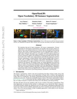 OpenMask3D: Open-Vocabulary 3D Instance Segmentation