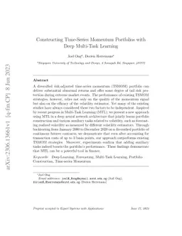 Constructing Time-Series Momentum Portfolios with Deep Multi-Task
  Learning