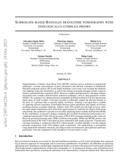 Bayesian tomography using polynomial chaos expansion and deep generative
  networks