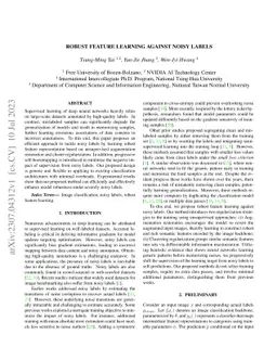 Robust Feature Learning Against Noisy Labels