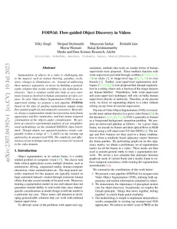 FODVid: Flow-guided Object Discovery in Videos