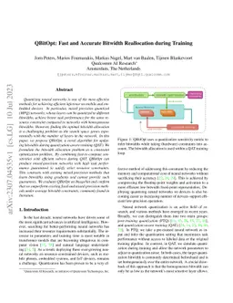 QBitOpt: Fast and Accurate Bitwidth Reallocation during Training