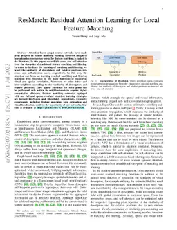 ResMatch: Residual Attention Learning for Local Feature Matching
