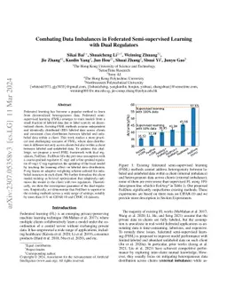 Combating Data Imbalances in Federated Semi-supervised Learning with
  Dual Regulators