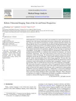Robotic Ultrasound Imaging: State-of-the-Art and Future Perspectives