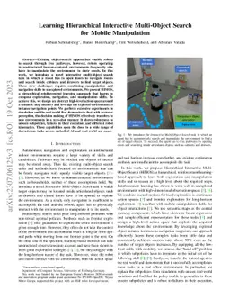 Learning Hierarchical Interactive Multi-Object Search for Mobile
  Manipulation