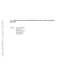 A decision framework for selecting information-transfer strategies in
  population-based SHM