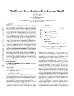 MaxSR: Image Super-Resolution Using Improved MaxViT