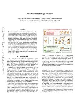 Risk Controlled Image Retrieval