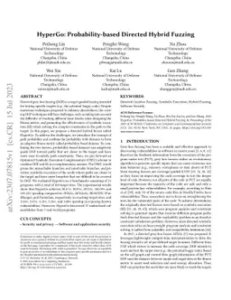 HyperGo: Probability-based Directed Hybrid Fuzzing