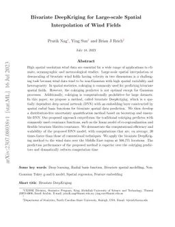 Bivariate DeepKriging for Large-scale Spatial Interpolation of Wind Fields
