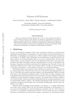 Fairness in KI-Systemen