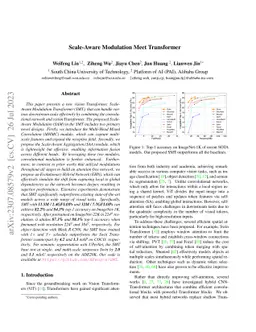 Scale-Aware Modulation Meet Transformer